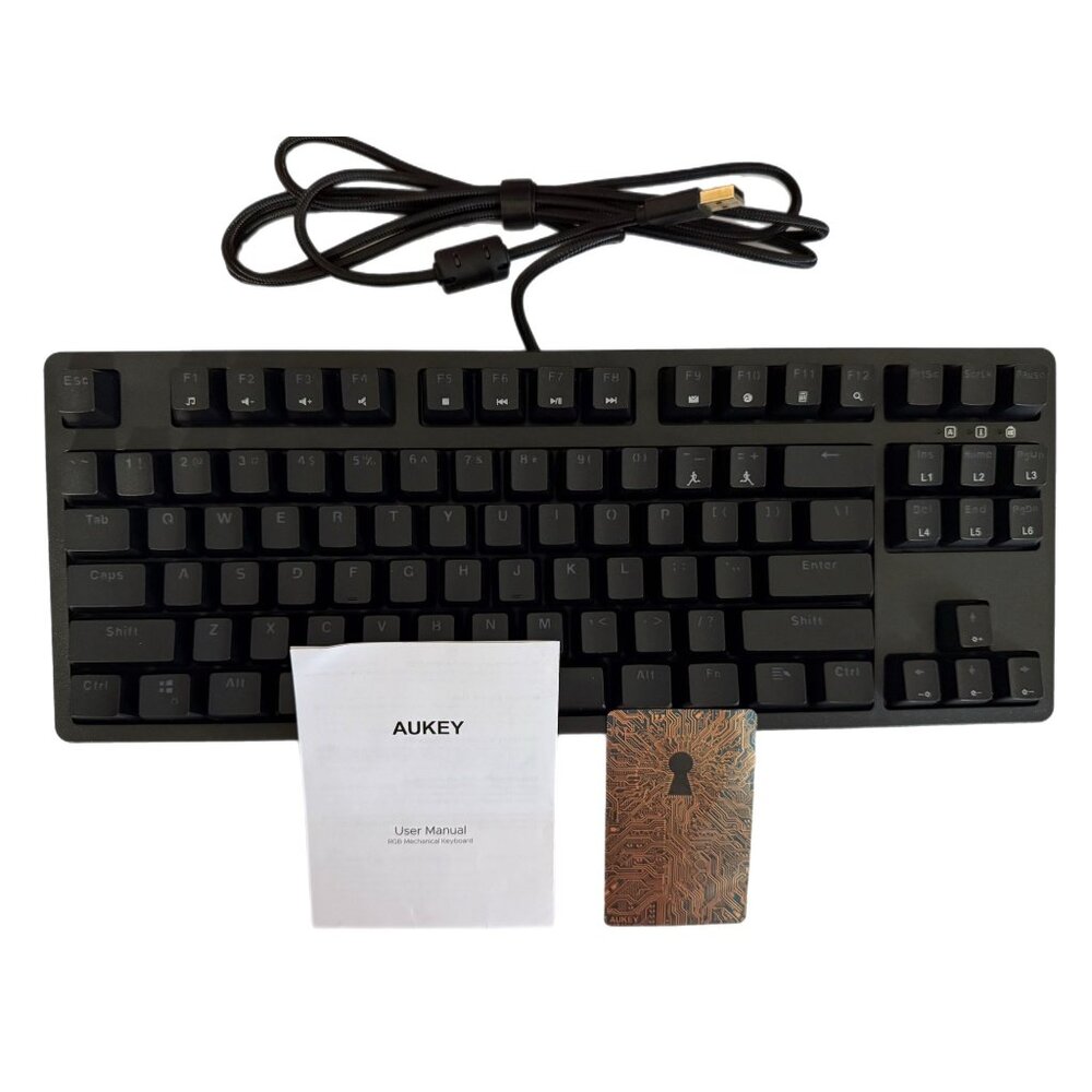 AUKEY TKL Mechanical Gaming Keyboard KM-G14 NEW